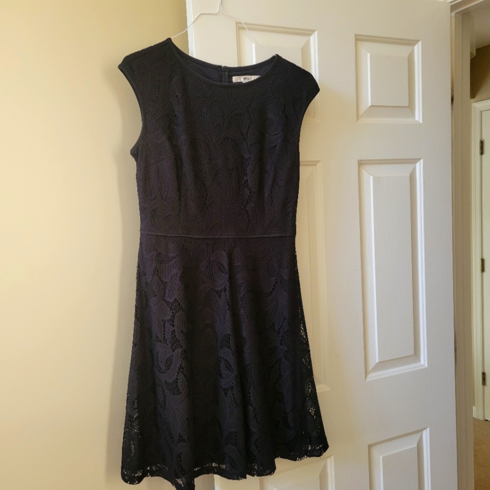 Elegant Black Lace Dress